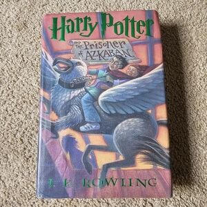 First Edition Harry Potter and the Prisoner of Azkaban Hardcover Book.
